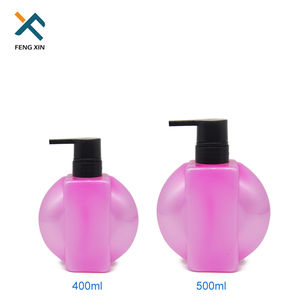 500ml PET Plastique Lotion Pompe Bouteilles Vide Shampooing Bouteille pour Parfum Douche <span class=keywords><strong>Gel</strong></span> - Product Image 3