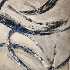 Juego de Alfombras Rectangulares Modernas Adiva, Tejidas en Jacquard, Hechas a Máquina, de Polipropileno, Yute y Poliéster, Resistentes a las Manchas, de Pelo Largo, para el Hogar - Product Image 1