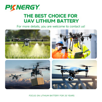 Batterie semi-solide au lithium 6S 22,2 V 60 000 mAh pour drone de topographie, haute capacité, densité énergétique, décharge 5C, précision sur terrain accidenté