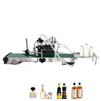 Machine de remplissage de liquides à commande numérique électrique, petite ligne de remplissage de liquides, machine de remplissage continu pour parfums et liquides buccaux