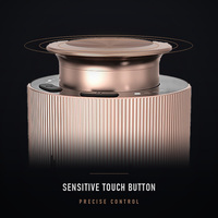 Atomiseur d'huile pour voiture sans eau, à piles, en métal, 40N 2W, faible bruit <30dba, fonctionnement par bouton tactile, portable, se pose à plat