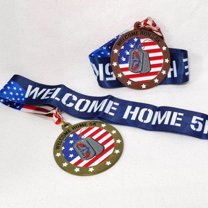 Fabricants de médailles d'honneur en or, argent et bronze pour marathon, vente en gros de médailles sportives en métal, médailles de course personnalisées pour marathon - Product Image 6