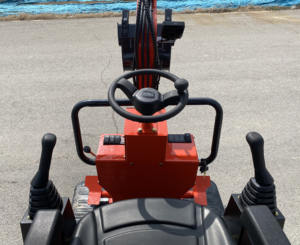 <span class=keywords><strong>Mini</strong></span>-excavatrice <span class=keywords><strong>sur</strong></span> pneus en caoutchouc de dernière génération, 1,2 tonne, petite <span class=keywords><strong>mini</strong></span>-excavatrice chinoise, nouvelle <span class=keywords><strong>mini</strong></span>-excavatrice pas chère à vendre - Product Image 4