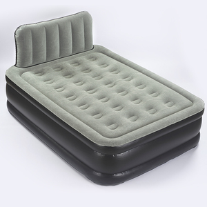 <strong>Air</strong> Mattress with Backrest Built in Pump - Luxury Double <strong>High</strong> Inflatable <strong>Bed</strong> for Home <strong>air</strong> <strong>Bed</strong> - Product Image 1
