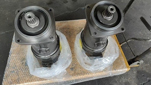 มอเตอร์ไฮดรอลิกแบบลูกสูบปรับแรงได้สูง รุ่น A6V A6V80 ซีรีส์ A6V80HA2FZ1055 A6V80HA1FZ10270 แบบแกน 35MPa 80-500 มม. - Product Image 5