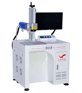 Mesin Penanda Laser 20W 30W 50W, Printer Laser/Mesin Cetak Logo 3D/Mesin Ukir Laser untuk Logam/Perhiasan/Plastik/PCB