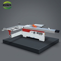 Scie à Panneaux Horizontale HYSEN 3200mm pour le Travail du Bois avec Lame de Scie 315mm, Moteur 5.5kW et Table Coulissante 220v/380v