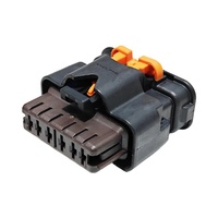 Conector Hembra de 6 Pines 13846922, Moldeado por Inyección, Clasificación IP66, Enchufe Eléctrico Automotriz para Arnés de Cableado de Vehículos de Nueva Energía