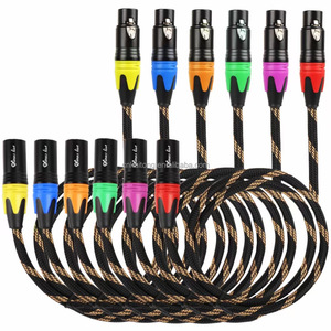 <span class=keywords><strong>Cable</strong></span> de Micrófono XLR, Conector XLR Niquelado, <span class=keywords><strong>Cable</strong></span> de Micrófono <span class=keywords><strong>Balanceado</strong></span>, <span class=keywords><strong>Cable</strong></span> de Audio XLR de 3 Pines, Macho a Hembra - Product Image 1