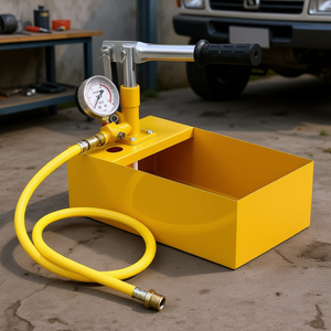 Kit de Prueba de Presión de Agua Manual Hidráulico, Tanque de 1.4 Galones, Manguera de 3 Pies, Conector de Rosca de 1/2 Pulgada, Bomba - Product Image 2