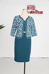Robe Maxi Grande Taille la Plus Populaire, Robe de Soirée Modeste pour Jardin, Robe Moulante Grande Taille pour Femme Ronde - Product Image 4