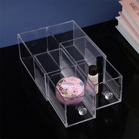 Bestpay Acryl-Kosmetik-Displaybox Modell 05 Schneid-/Formgebungsservice Anpassbare Größe Dicke Mehrzweck-Tisch Badezimmer