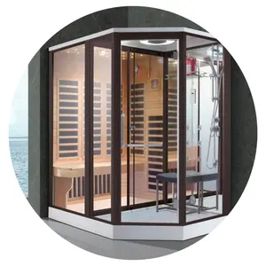 Ducha de vapor de ozono para Sauna, cabina de vapor para 1 persona, precio