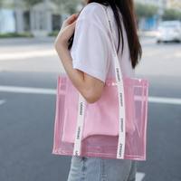 Sac fourre-tout écologique en PVC et TPU recyclé, avec logo personnalisé, réutilisable, pour le shopping, les salons professionnels, cadeau d'entreprise, vente en gros, OEM