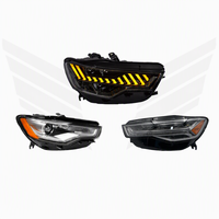 Pour Audi A6 C7 2012-2015, ensemble de phares avant avec phares au xénon D3S 55W 12V