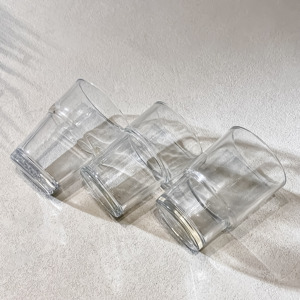 Clásico Claro Logotipo personalizado Apilable Jugo Soda Vasos de vidrio Hielo American <span class=keywords><strong>Cup</strong></span> Vasos Agua Tazas de café - Product Image 6