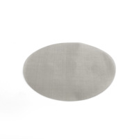 Filter Disc Kawat Mesh Tahan Suhu Tinggi dengan Apertur & Bentuk Lubang yang Dapat Disesuaikan untuk Extruder Film Blower