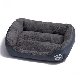 Chenil pour animaux de compagnie couleur bonbon tapis carré pour <span class=keywords><strong>chien</strong></span> lit en peluche <span class=keywords><strong>poméranien</strong></span> pour chiens - Product Image 1