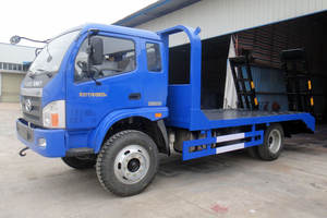 Nuevo Camión de Transporte de Plataforma Plana Pequeño de 10 Toneladas, Diésel, Manual, Emisión Euro 4, Color de Carrocería Personalizado para Obras de Construcción y Talleres Mecánicos - Product Image 5