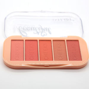 แป้งฝุ่นแต่งหน้าแบบกำหนดเอง แป้งอัดแข็งแต่งตาแบบแยกชิ้น ขายส่งพาเลทอายแชโดว์ รับผลิตพาเลทอายแชโดว์แบรนด์ส่วนตัว - Product Image 2