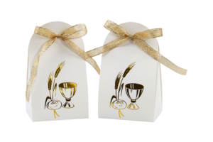 Cajas de Papel <span class=keywords><strong>para</strong></span> Dulces de Bautizo, Cajas de Regalo <span class=keywords><strong>para</strong></span> Baby Shower, Decoración de Cumpleaños <span class=keywords><strong>para</strong></span> Bebés, Artículos <span class=keywords><strong>para</strong></span> Fiestas - Product Image 4