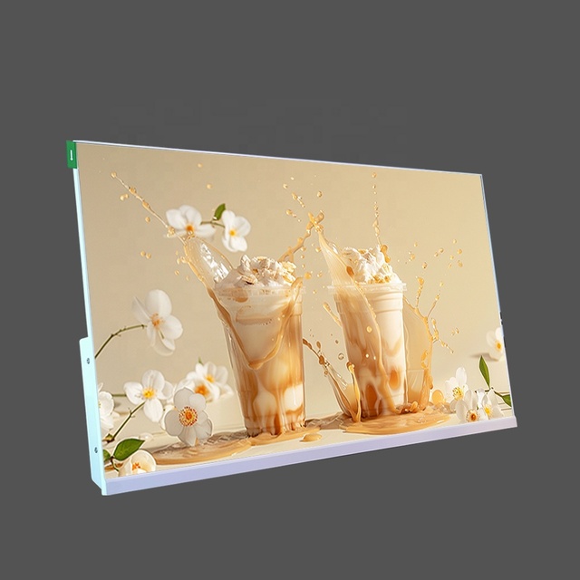 1080p Retail Store Advertising LED Light Box Display Table Player Commercial Activities Restaurants Food Lcd Menu Screen
