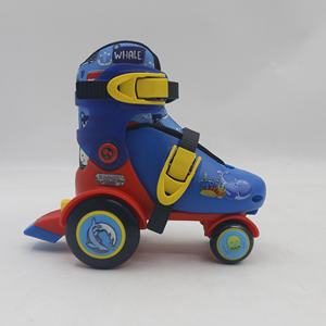 Patins à <span class=keywords><strong>glace</strong></span> bleus réglables avec roues lumineuses <span class=keywords><strong>pour</strong></span> débutants, dimensions réglables, patins <span class=keywords><strong>pour</strong></span> enfants, tout-petits, garçons, filles - Product Image 1