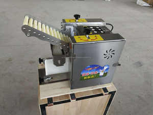 Máquina Automática de 220V para Hacer Empanadillas Cuadradas Pequeñas, Gyozas, Wontons, de Alta Capacidad para Restaurantes y Comercios - Product Image 4