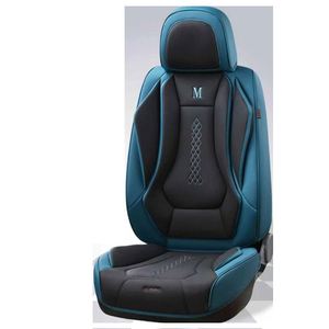 Housses de siège de voiture universelles antidérapantes en cuir et polyester, modèle 5D K5 K3, luxe, ensemble complet 9 pièces, toutes saisons - Product Image 1