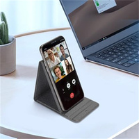 Chargeur sans fil 15W universel, support de téléphone de bureau, chargeur sans fil Qi à induction, support de chargeur pliable