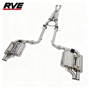 Système d'échappement RVE en stock, prêt à être expédié pour <span class=keywords><strong>Genesis</strong></span> G70 3.3T, en acier inoxydable 304, silencieux arrière avec valves, pièces de performance automobile - Product Image 3