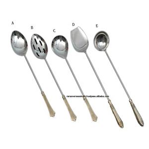 Stainless Steel Cutlery Sets With Brass Handle for Dining Room , Kitchen and Restaurant - Product Image 5