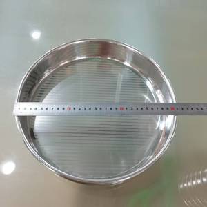 ตะแกรงกรองผงยา 200 มม. SS304 ASTM E11 ตาข่าย 100-200 0.15-0.075 มม. สำหรับการวิเคราะห์อนุภาคขนาดเล็กพิเศษในห้องปฏิบัติการ - Product Image 3