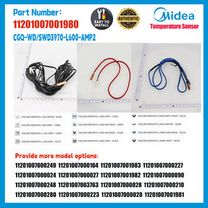 เซ็นเซอร์วัดอุณหภูมิน้ำสำหรับเครื่องทำน้ำร้อนแบบฮีทปั๊ม Midea รุ่น CGQ-WD/SWD3970-L600-AMP2 11201007001980 หัววัดอุณหภูมิน้ำ ใช้ร่วมกับ KAYSUN ได้ - Product Image 4