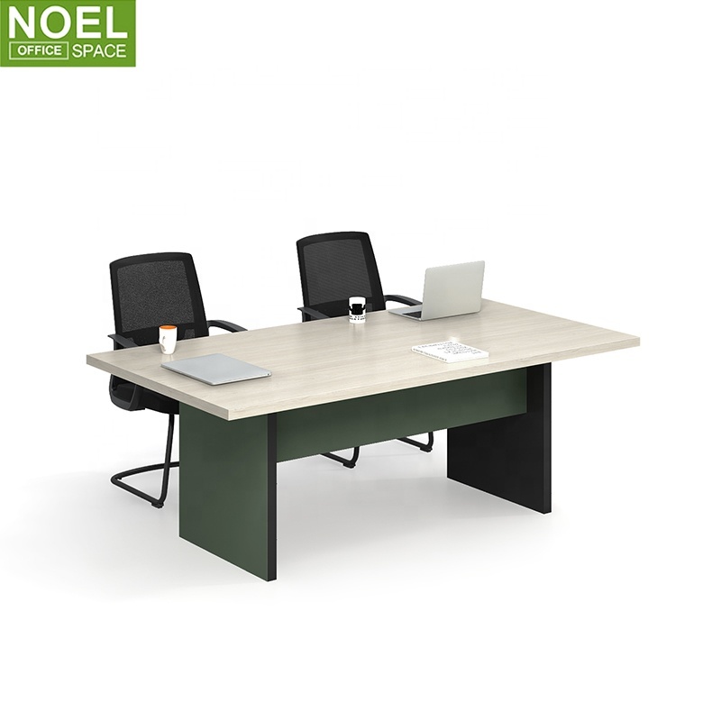 E1 grade MFC panneaux moderne modulaire de bureau table de réunion