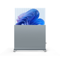 Écran OLED transparent de 55 pouces, haute transparence, affichage vif et interactif pour ascenseurs, centres commerciaux, magasins de détail, métros, SDK