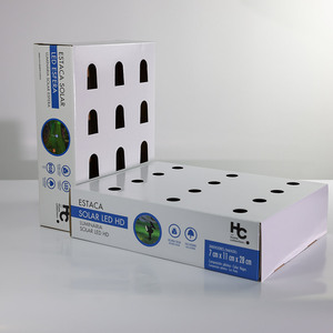 Nhà Máy Giá bền di chuyển hộp trái cây lưu trữ vận chuyển hộp trái cây màu trắng hiển thị hộp carton - Product Image 4