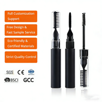 Vente chaude Unique Dentifrice Conception 4ML Vide Bouteille D'huile À Lèvres Logo Personnalisé Clair Teinte À Lèvres Brillant À
