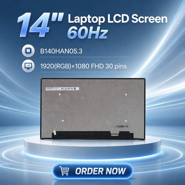 14.0" Gaming Laptop LCD Screen B140HAN05.3 for 840 G7 M07094-001 FHD 1920x1080 EDP 30Pins LED Backlit 90 Days Warranty