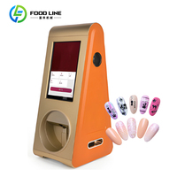 Mini Impresora Portátil de Uñas Controlada por Aplicación, Dispositivo de Belleza para Crear Diseños de Uñas en Casa