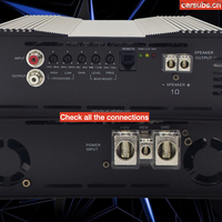 Amplificateur de subwoofer de voiture de style brésilien, pleine gamme, RMS 5000W, mono 1CH, 5K, classe D