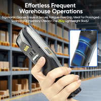 F9853 Handheld RFID Pda Correa de muñeca Industrial Android Escáner de código de barras Pdas Logística Computadora móvil