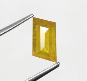 0,69 Ct. Diamante suelto de corte geométrico amarillo rústico natural para anillo de bodas-Precio al por mayor - Product Image 4