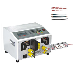 เครื่องตัดและปอกสายไฟสำหรับ2สายการปอกและตัดพร้อมกัน - Product Image 2