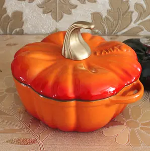 Best Workmanship Cute Pumpkin Design Kitchen Cooking Stock Pot Make Soup Used For Household Restaurant