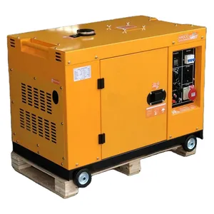 Silent 10 Kw Diesel Generator Preis Schall dichte elektrische alternative Energie 10kw Super Silent Diesel Aggregat Preis 50hz 60hz