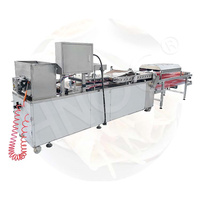 Machine automatique pour burrito mexicain au poulet, farine de pain pita, tortilla, taco, roti, chapati, équipement de service