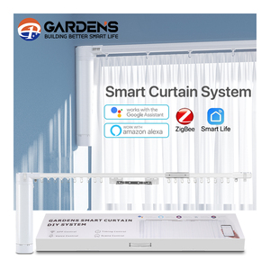 Kit <span class=keywords><strong>de</strong></span> rideau électrique <span class=keywords><strong>de</strong></span> bonne qualité à faible bruit pour le jardin Kit <span class=keywords><strong>de</strong></span> moteur <span class=keywords><strong>de</strong></span> rail <span class=keywords><strong>de</strong></span> rideau Alexa tuya wifi complet 5.2m <span class=keywords><strong>salle</strong></span> <span class=keywords><strong>de</strong></span> <span class=keywords><strong>bain</strong></span> - Product Image 1