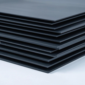 Đen Polypropylene (<span class=keywords><strong>PP</strong></span>) tấm bề mặt mịn tùy chỉnh kích thước cắt dịch vụ cho hàn bể chứa nước nhà máy hóa chất - Product Image 3