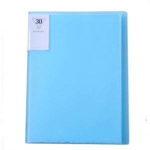 30 Pocket 60 Pages Display Book Multicolor Presentation Book Binder with Plastic Sleeves Bound Display Art <b>Portfolio</b> <b>Folder</b> - Product Image 1